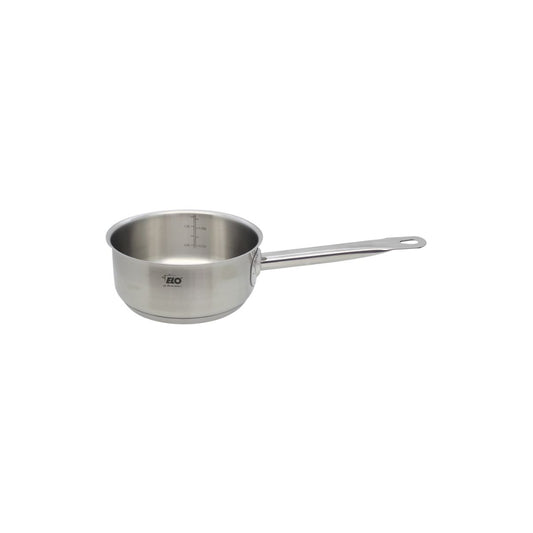 Casserole en inox 16 cm d'1 litre Elo Profi Cuisine