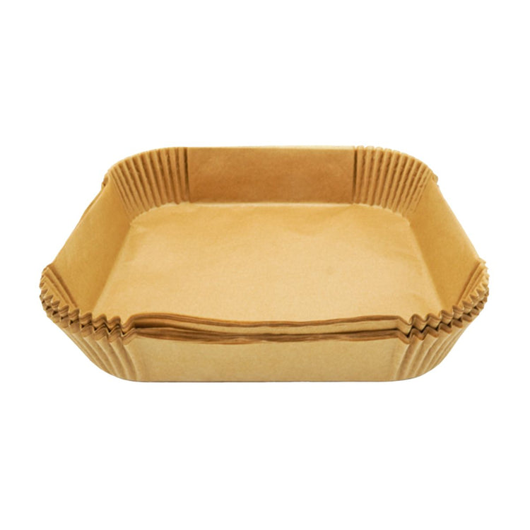 50 Moules en papier cuisson pour air fryer carrés 16 cm Fackelmann Divers