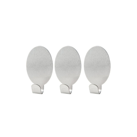 Lot de 3 crochets adhésifs universels ovales Fackelmann Tecno