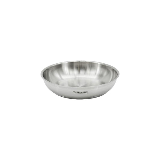 Poêle 24 cm en inox manche amovible Fackelmann InoGrip