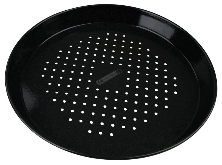 Plaque à pizza perforée ronde four et barbecue 32 cm FM Professional Barbecue