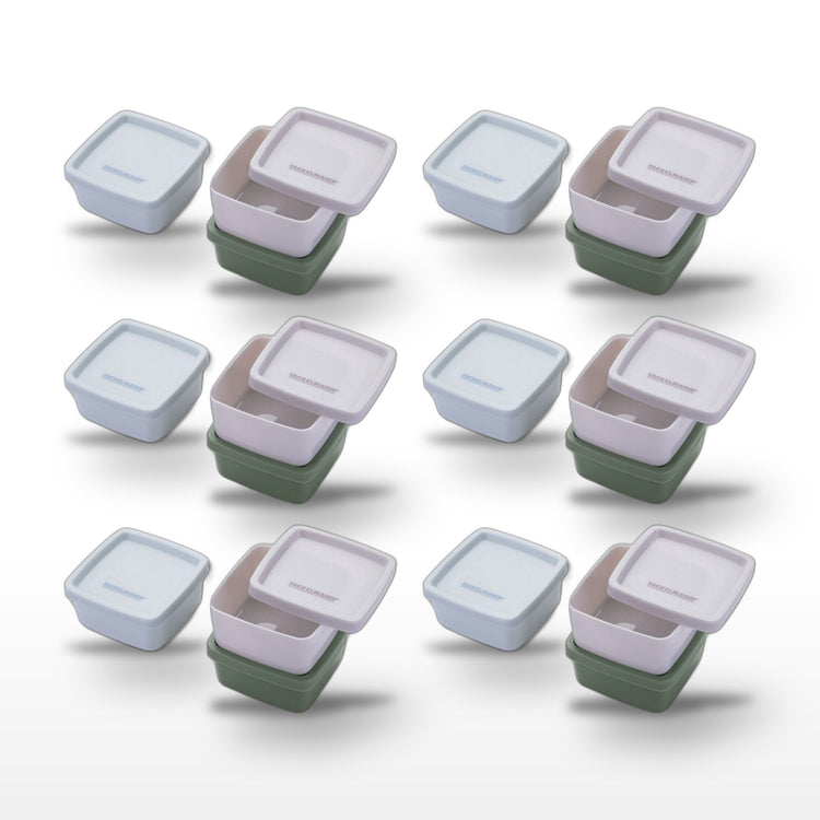 Lot de 6 boîtes hermétiques 3,5 cl avec 6 ustensiles de cuisine Fackelmann Storage