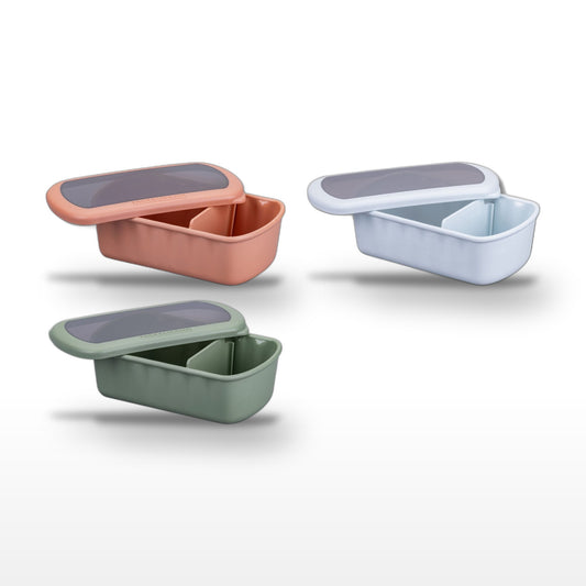 Lot de 3 lunch box 1L avec 3 ustensiles de cuisine Fackelmann Storage
