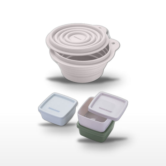 Lot de 1 boîte hermétique 13 cl avec 3 boîtes à sauce Fackelmann Storage