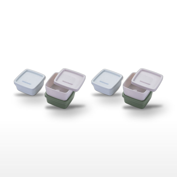 Lot de 2 lunchbox 500ml avec 2 ustensiles de cuisine Fackelmann Storage