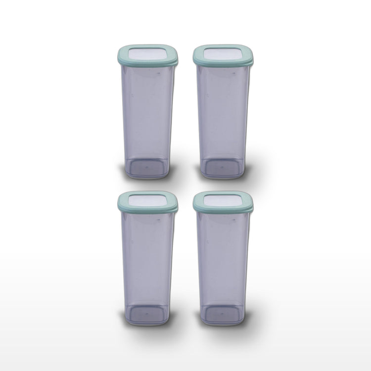 Lot de 4 boîtes hermétiques 1,75L avec 4 ustensiles de cuisine Fackelmann Storage