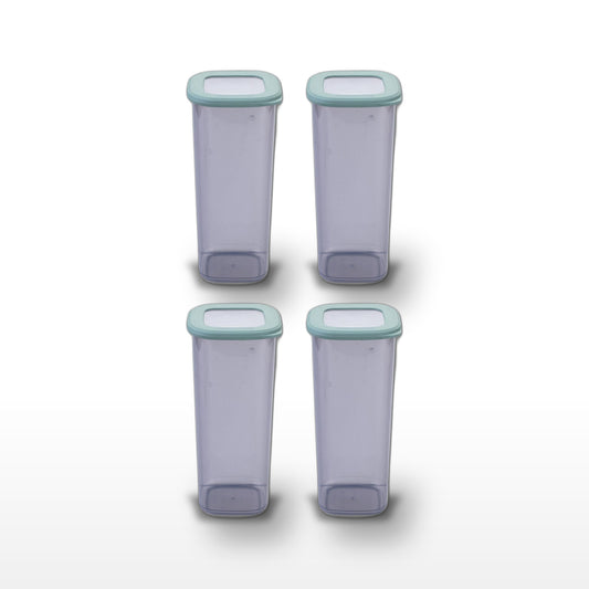 Lot de 4 boîtes hermétiques 1,75L avec 4 ustensiles de cuisine Fackelmann Storage
