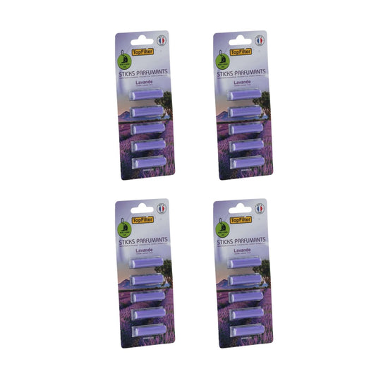 Lot de 2 désodorisants pour aspirateur avec parfum floral Top Filter Accessoires