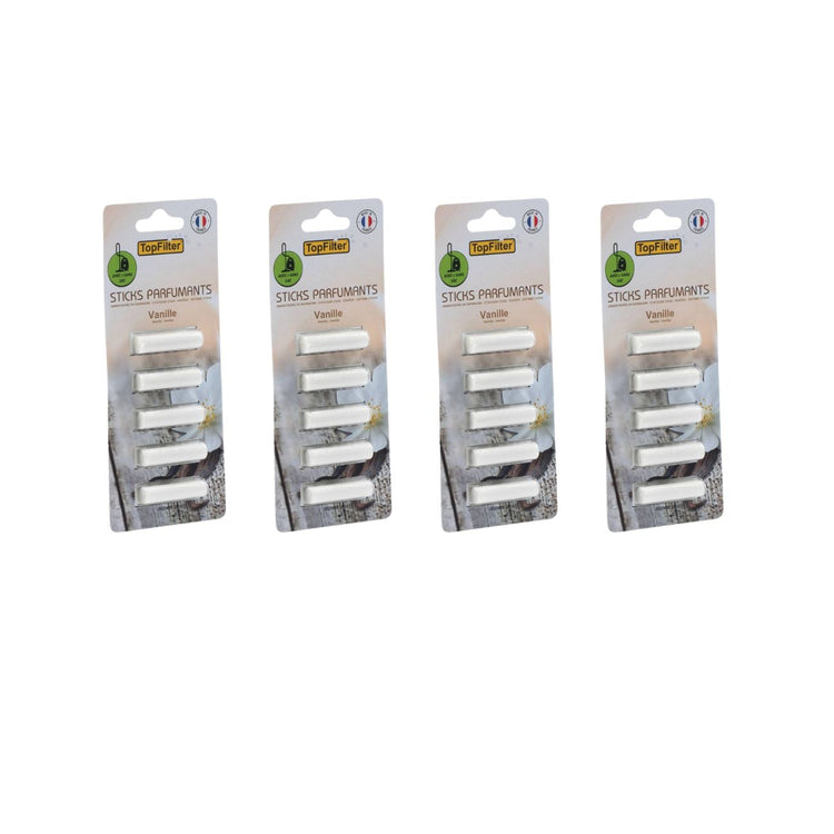 Lot de 2 désodorisants aspirateur parfum vanille Top Filter Accessoires