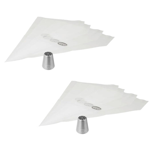 Set de 2 poche à douilles professionnelle inox Dr oetker Noël