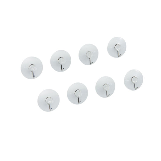 Lot de 2 crochets à ventouse pour salle de bain Fackelmann Tecno