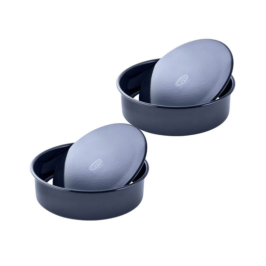 Lot de 2 moules à gâteaux 28/28 cm en acier Dr Oetker Back-Liebe