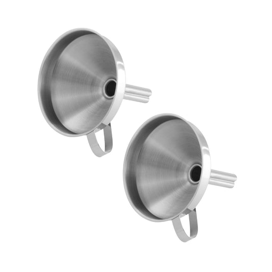 Set de 2 ustensiles de cuisine entonnoir inox Fackelmann Basic