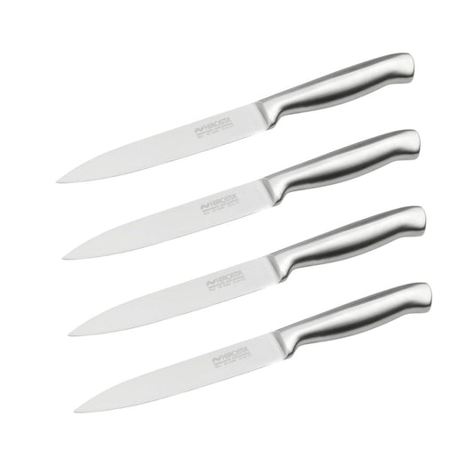 Set de 4 couteaux de cuisine universels 24 cm en inox Nirosta Star