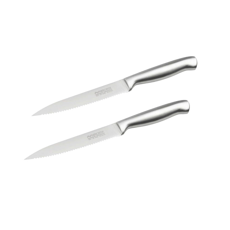 Set de 2 couteaux de cuisine 24 cm en inox Nirosta Star
