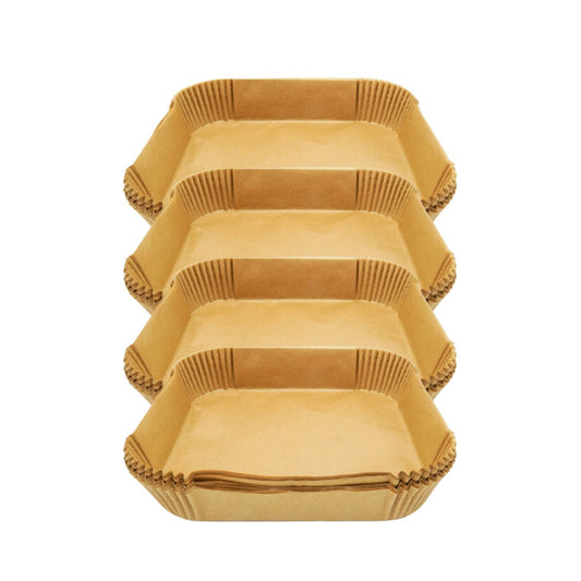 Lot de 4 moules en papier air fryer 20/20/20/20 cm en papier Fackelmann Moules Air Fryer