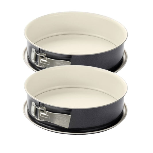 Lot de 2 moules à gâteaux 28/28 cm en acier Dr oetker Back-trend