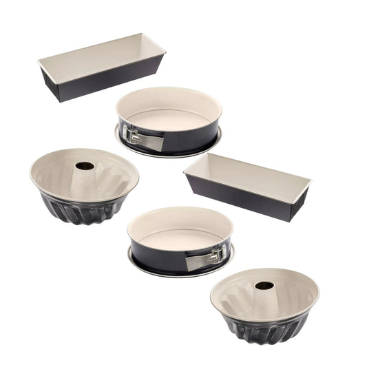 Lot de 2 moules à gâteaux Ø 22/26 cm en acier et céramique Dr oetker Back-trend