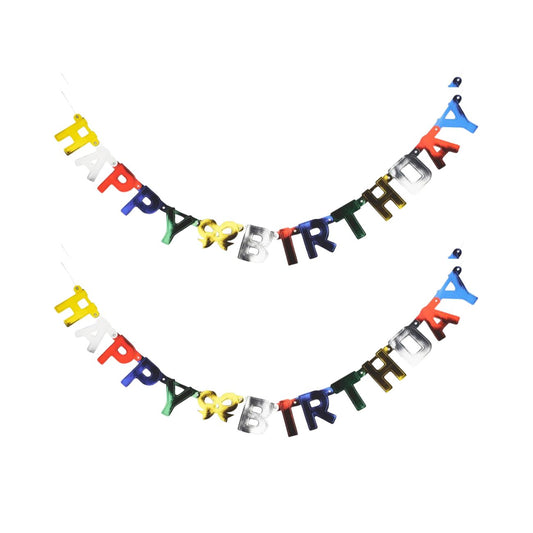 Lot de 2 bandeaux anniversaire Fackelmann Rio party