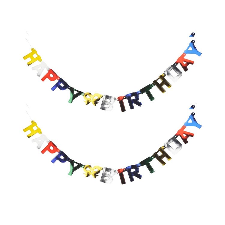 Lot de 2 bandeaux anniversaire Fackelmann Rio party