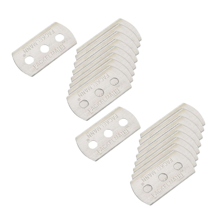 Racloir à plancha avec 2 lames inox dimensions 4,4 x 2,2 cm lot de 2 outils de cuisine pratiques Fackelmann Tecno
