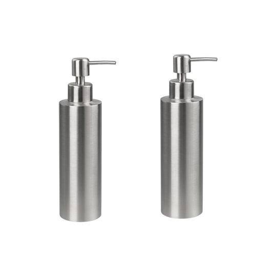Porte savon en inox pratique et élégant lot de 2 dimensions 20,5 x 5,5 cm robuste et fonctionnel Fackelmann Tecno
