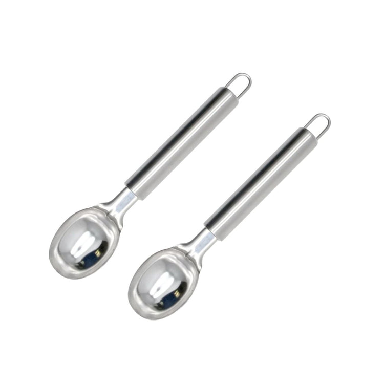 Set de 2 cuillères à glace inox Fackelmann Elemental