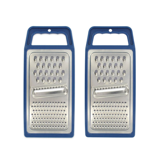 Set de 2 râpes à légumes en acier inoxydable Fackelmann Elemental