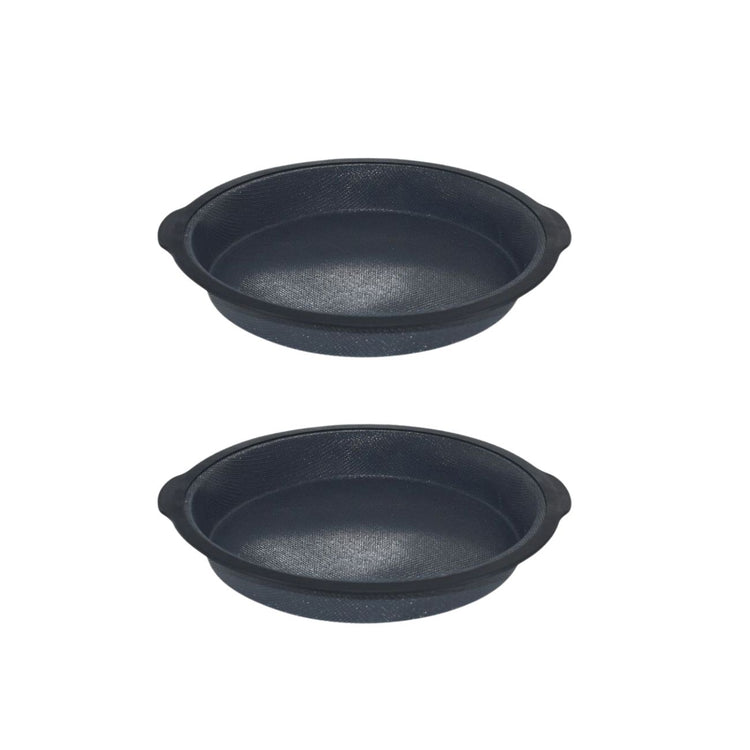 Lot de 2 moules à gâteaux 25/25 cm en silicone fibre de verre Silicone fibre de verre Silicone fibre de verre Zenker  Silicone fibre de verre