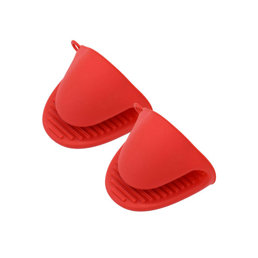 Set de 2 maniques 8/10,5 cm en silicone avec 2 ustensiles Fackelmann Colors Edition
