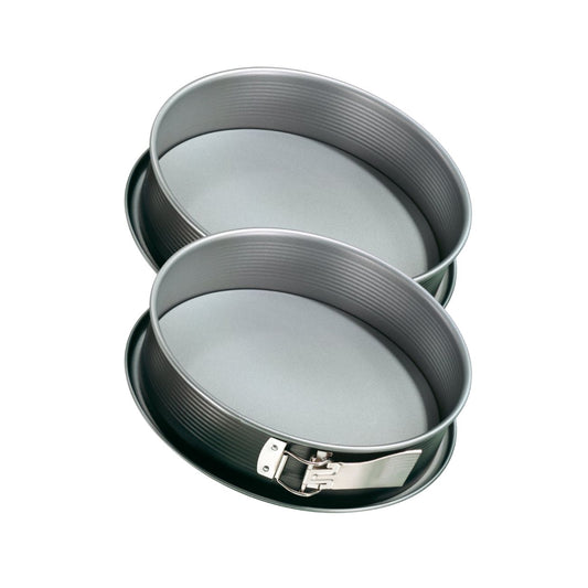 Lot de 2 moules à gâteaux 28/28 cm en acier Zenker Energy