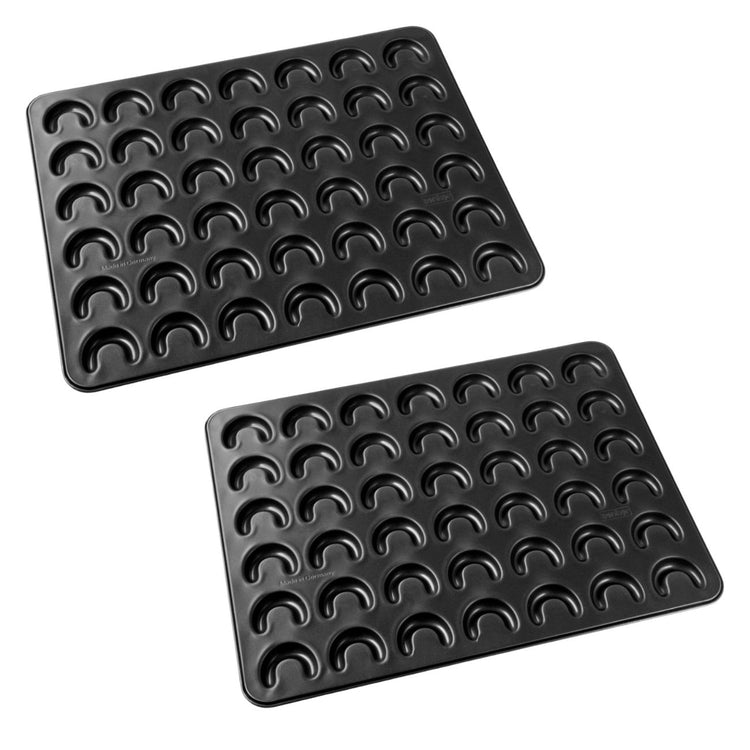 Lot de 2 plaques pâtisserie 42/32 cm en acier Spécial créative Spécial créative Zenker  Spécial créative