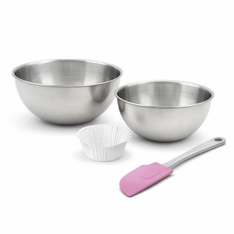 Set de 33 ustensiles de pâtisserie 30 moules à muffins 2 bols et 1 spatule Zenker Smart Pastry