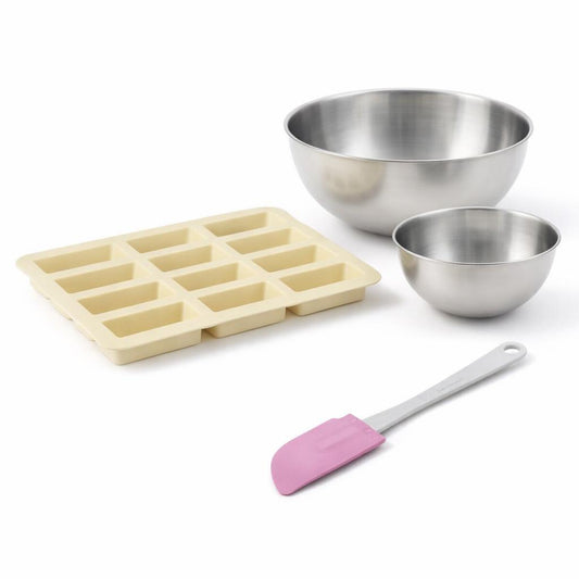 Set de 4 ustensiles de pâtisserie moule à gâteaux bol et spatule Zenker Sweet Sensation