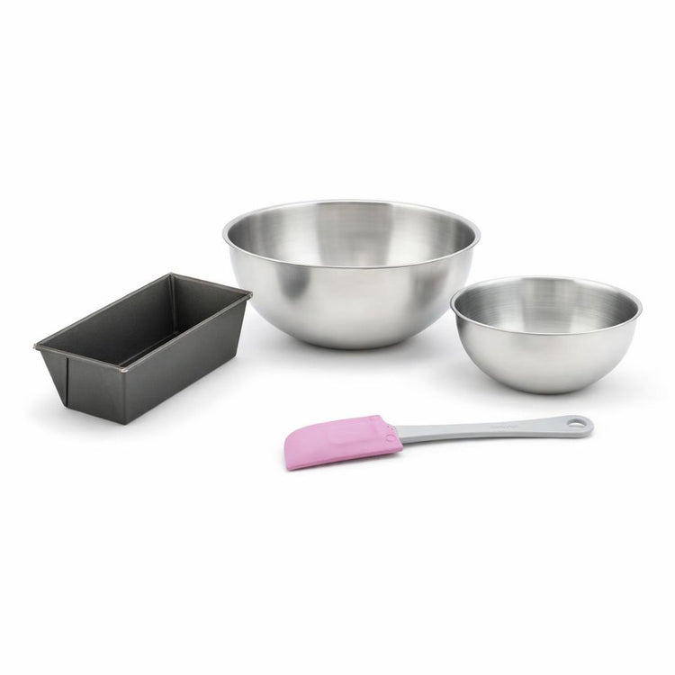 Set de 4 ustensiles de pâtisserie moule à gâteaux 2 bols et spatule Spécial mini Spécial mini Zenker  Spécial mini