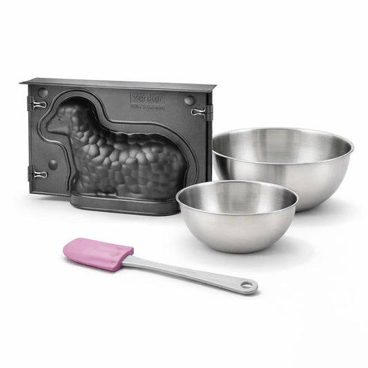 Set de 4 ustensiles de pâtisserie moule à gâteaux 2 bols et spatule Spécial season Spécial season Zenker  Spécial season