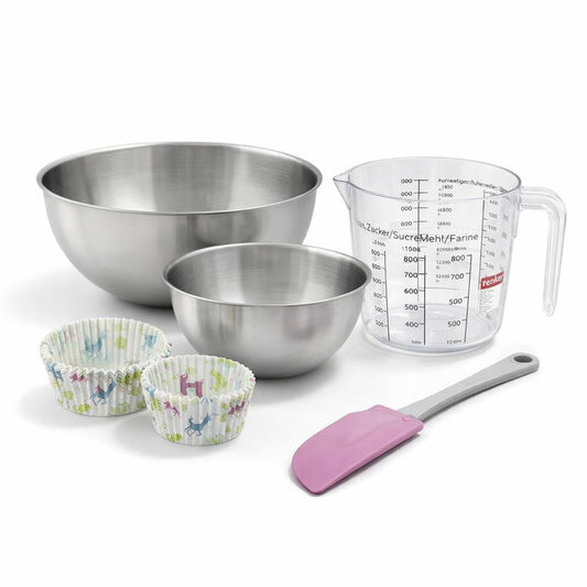 Set de 54 ustensiles de pâtisserie moules à muffins bol spatule de pâtisserie et verre doseur Zenker Smart Pastry