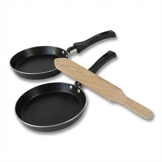 Set de 1 poêle de cuisson 14 cm en aluminium avec 1 ustensiles de cuisine sans PFAS Elo Jewel de luxe