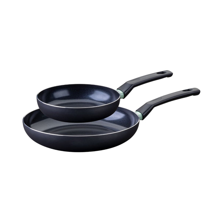 Set de 2 poêles antiadhésives céramique 20 et 28 cm Fackelmann Brandao