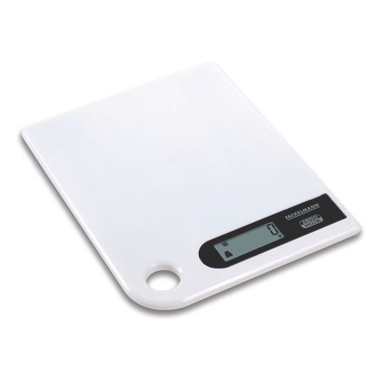 Balance de Cuisine Électronique Blanche 5 kg Fackelmann