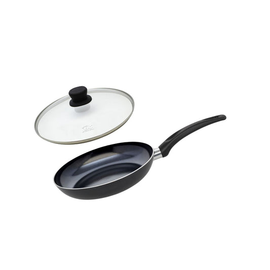 Set Poêle 20 cm avec revêtement céramique sans PFAS et couvercle Elo Prima Cucina