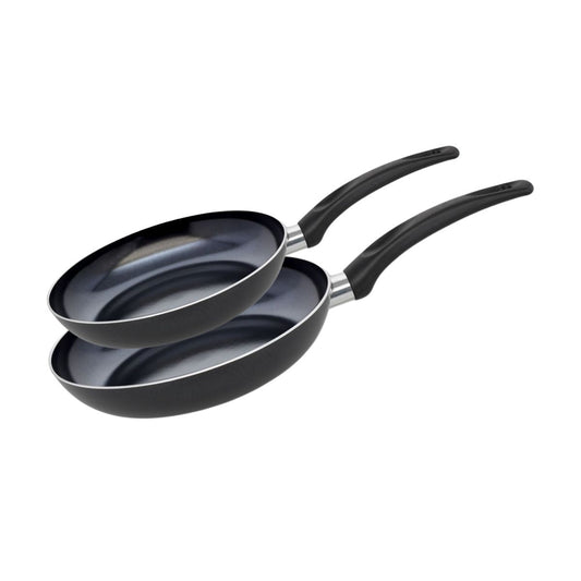 Set de 2 Poêles 28 et 32 cm céramique sans PFAS Elo Prima Cucina
