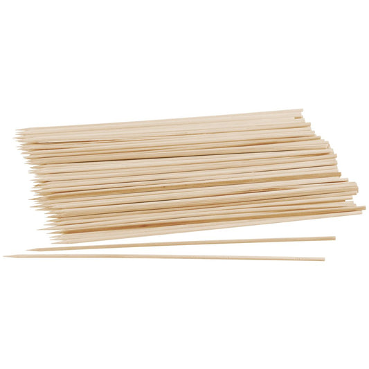 Lot de 200 brochettes en bois 20 cm Fackelmann Nature