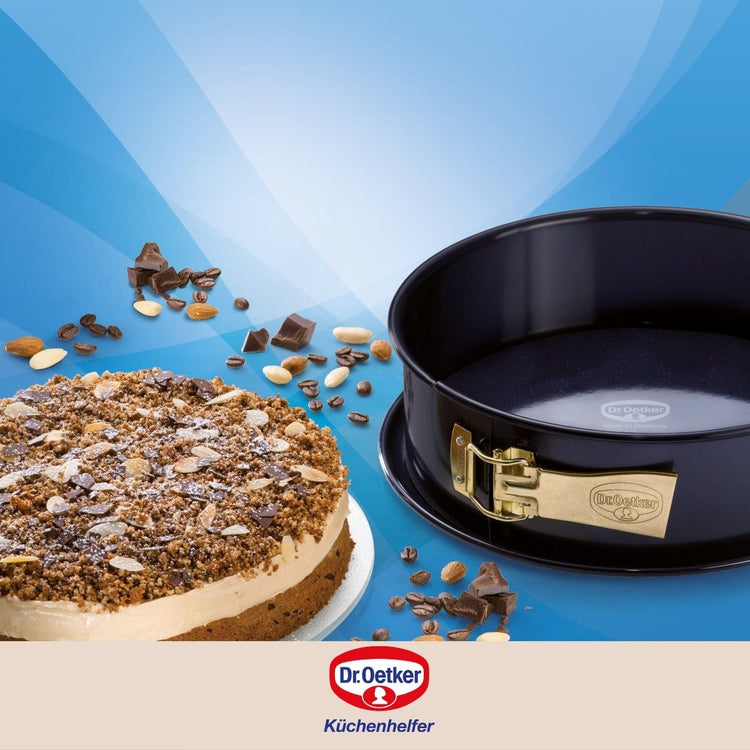 Lot de 2 moules à gâteaux 26/26 cm en acier Dr Oetker Back-Liebe