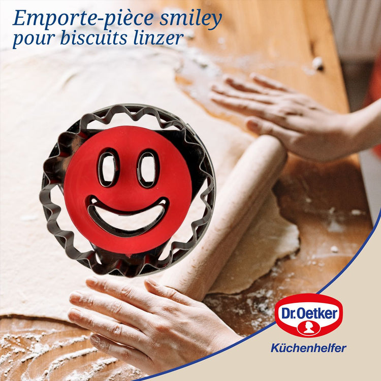Set de 2 emporte-pièces biscuit linzer Dr oetker Noël