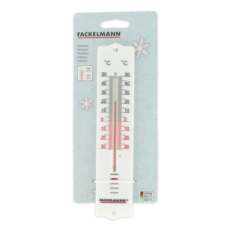 Set de 2 thermomètres d'intérieur avec affichage clair Fackelmann Tecno