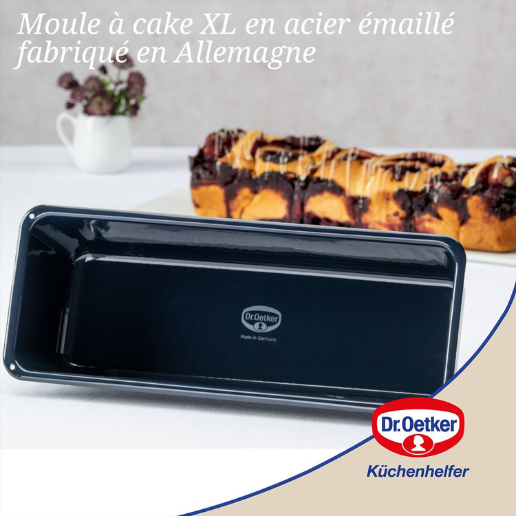Lot de 2 moules à gâteaux 35/35 cm en acier Dr Oetker Back-Liebe