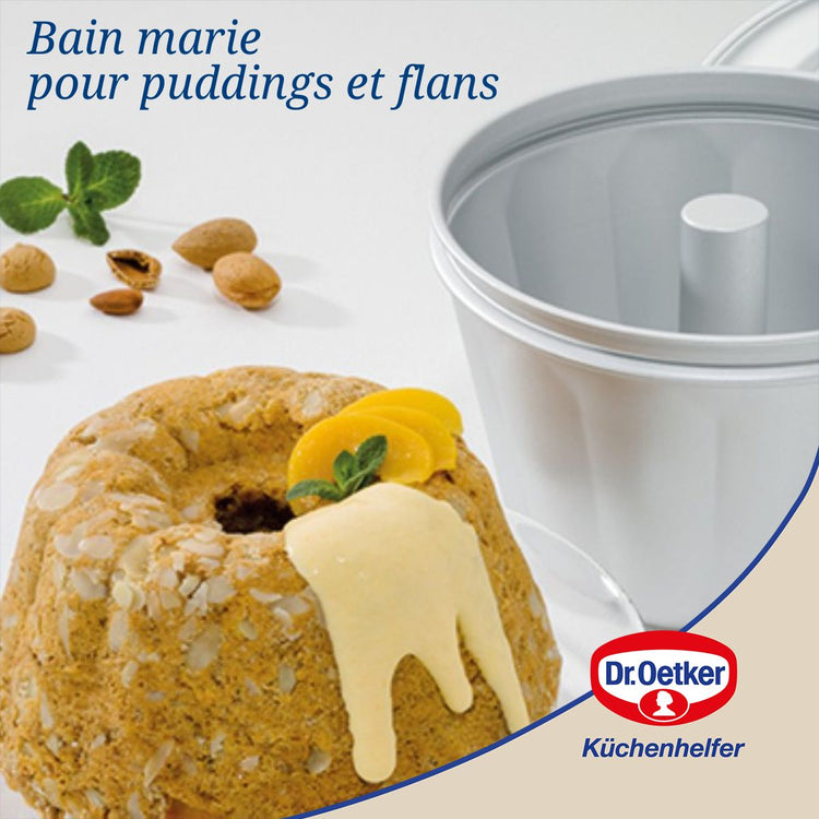 Lot de 2 moules à gâteaux 21/21 cm en aluminium Dr Oetker Back Freude