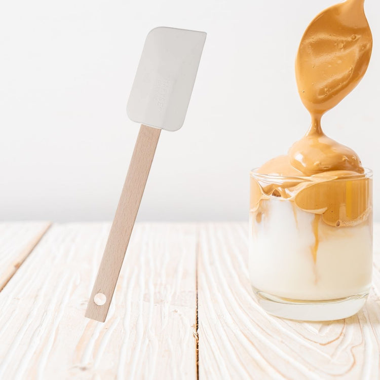 Set de 2 ustensiles de pâtisserie spatule pâtisserie en bois Fackelmann Boisselerie