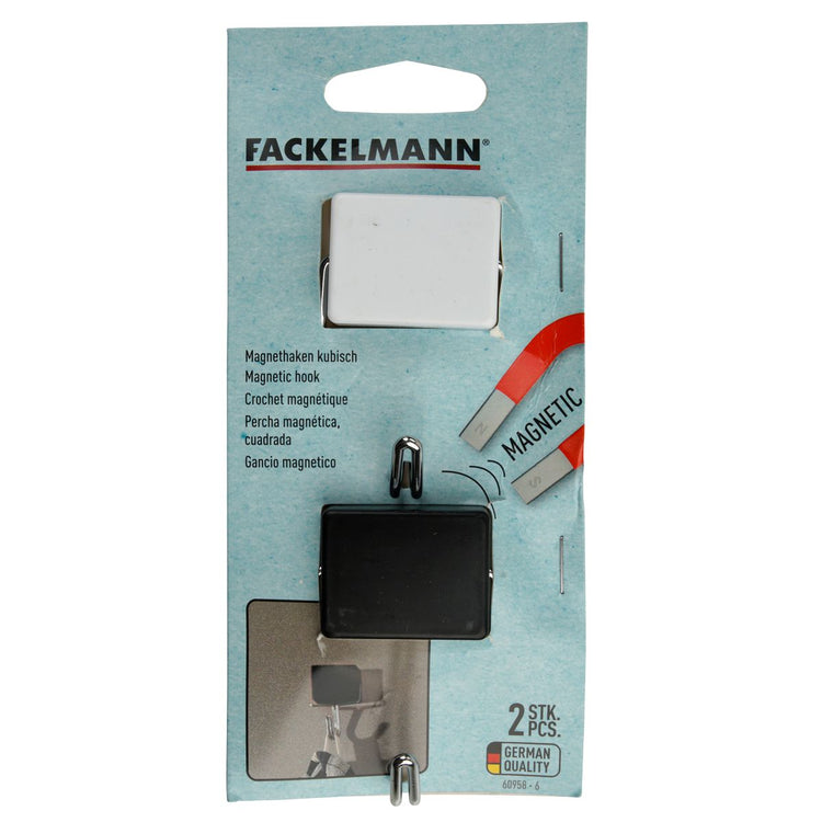 Lot de 4 crochets de rangement mural Fackelmann Tecno